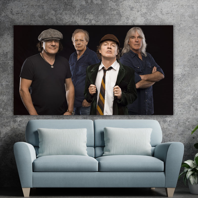 Πίνακας σε καμβά ACDC 2